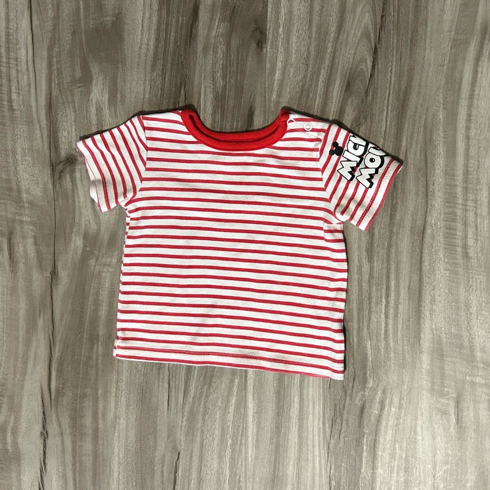 Red Striped Kids Shirt